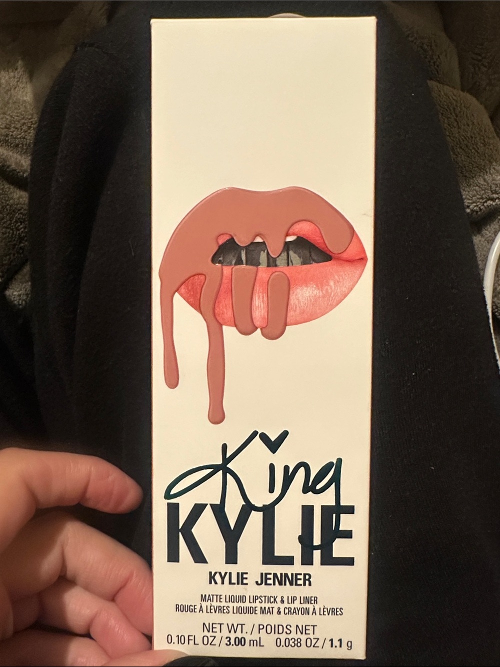 Kylie Cosmetics King Kylie Matte Liquid Lipstick & Lip Liner - Dusty Rose/Pink
